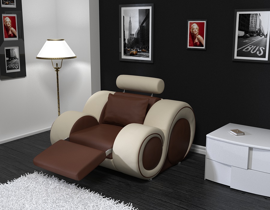 Wygodny salon w nowoczesnym stylu
